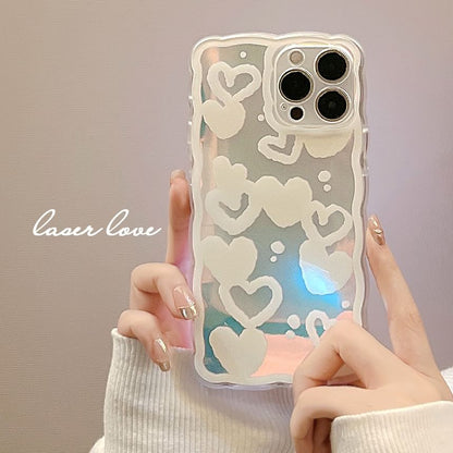 Heart Holographic Case Phone
