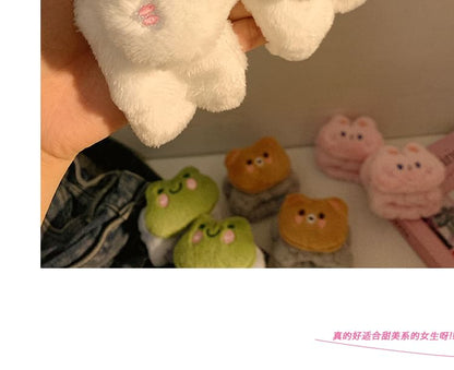 Chenille Wash (Various Designs) Wrist Animal Face Band