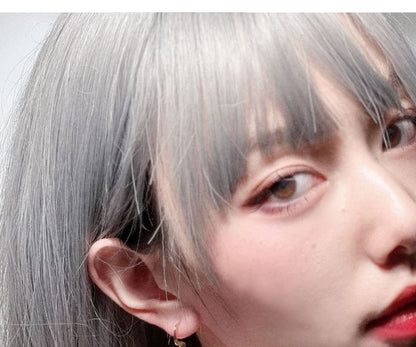 Drop Asymmetrical Cuff Clip-On Gamepad / Ear Earring Lettering