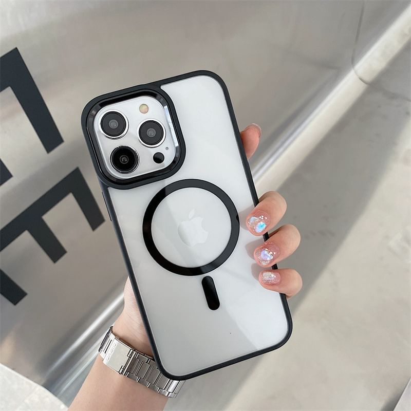 Transparent MagSafe Case Phone