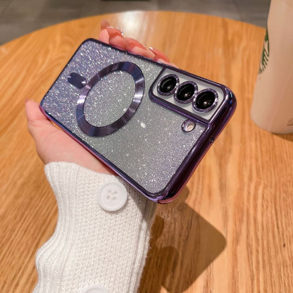 Case Phone Magnetic Glitter