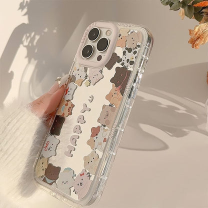 Phone Mirrored Case Cat