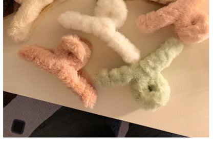 Plain Chenille Clamp Hair