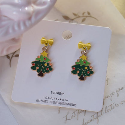 Christmas Drop Earring Tree On / Clip