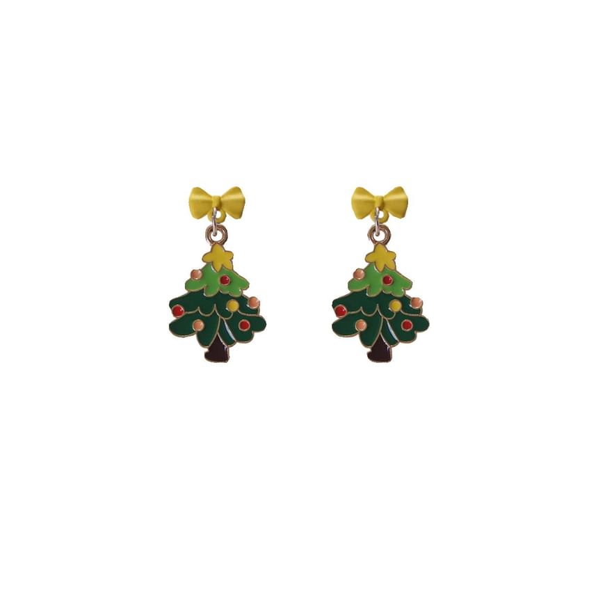 Christmas Drop Earring Tree On / Clip