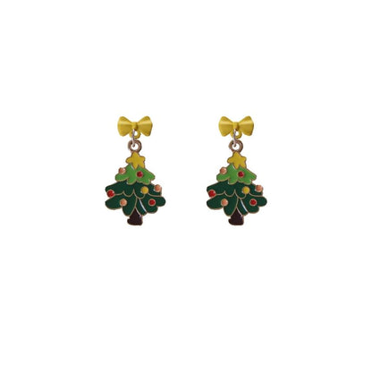 Christmas Drop Earring Tree On / Clip