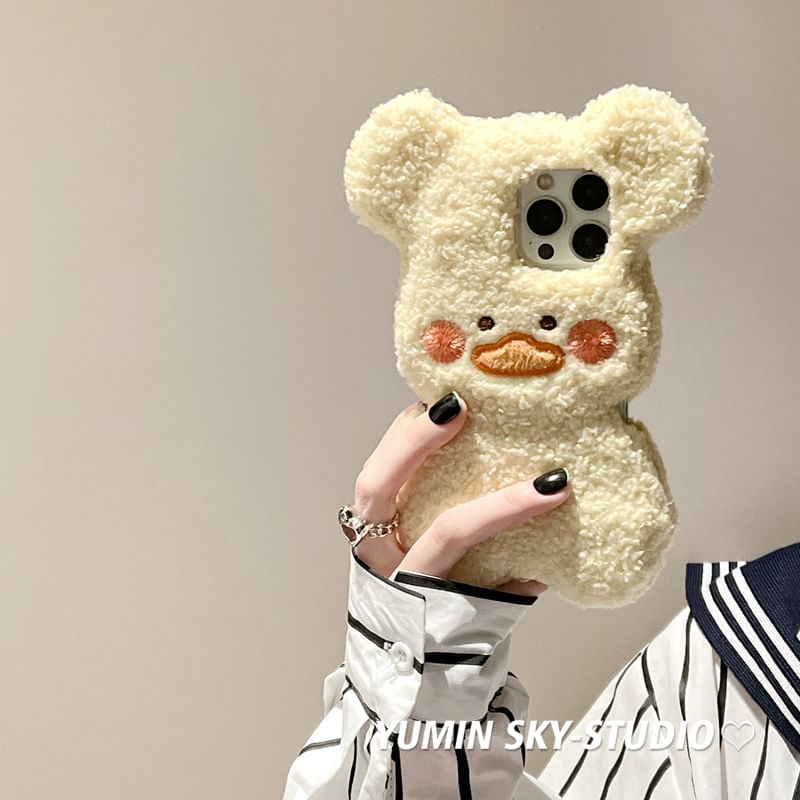 Duck Chenille Case Phone