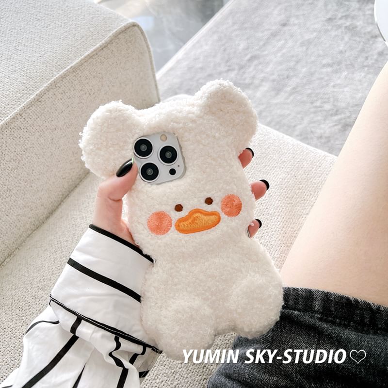 Duck Chenille Case Phone