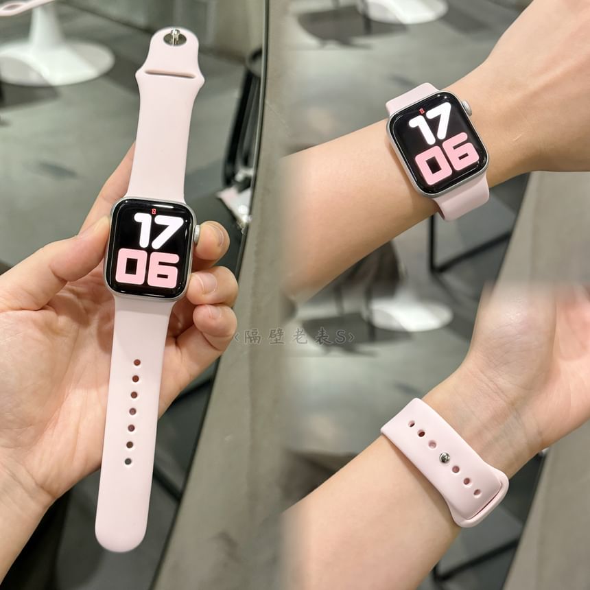 Milanese Plastic Band Watch Nylon Protective Case / Apple Strap Silicone