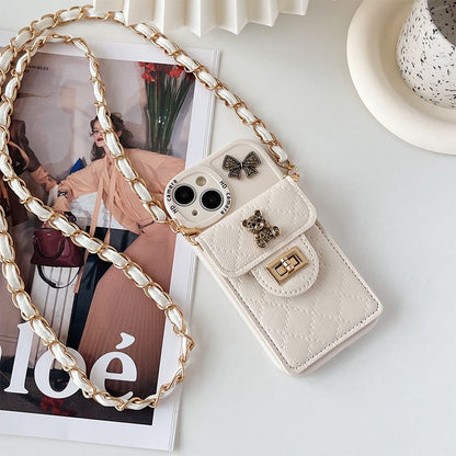 Holder Card Bear Case Phone