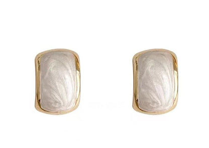 Alloy Earring Glaze Stud