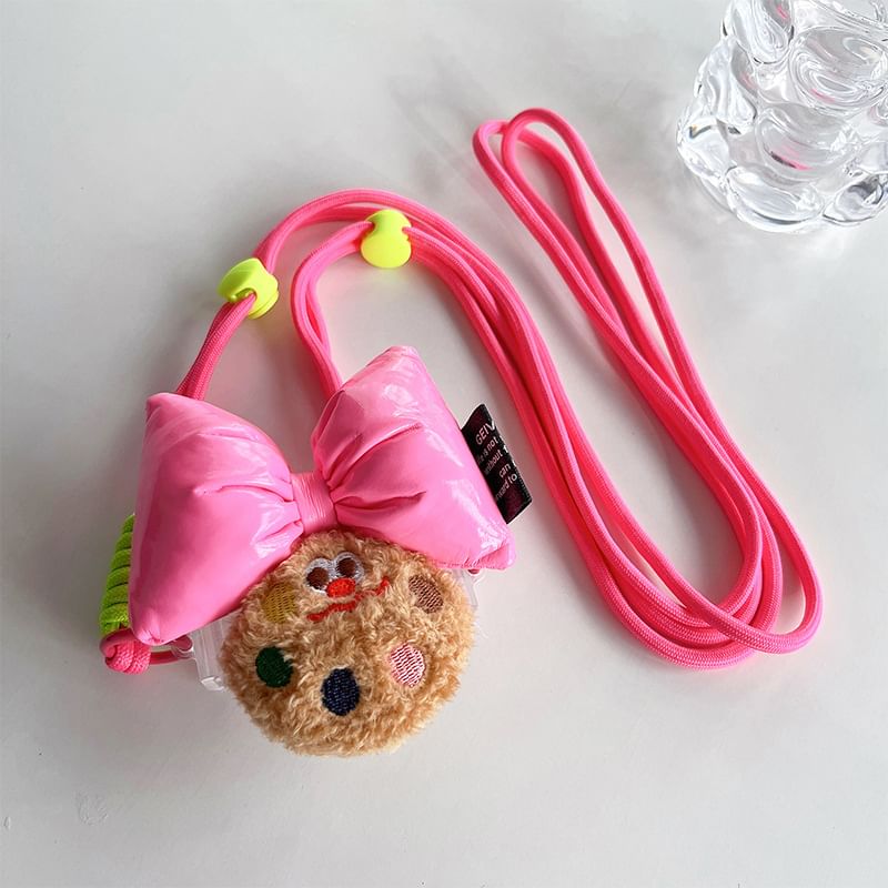 Bow Phone / Cookie Lanyard Set Clip