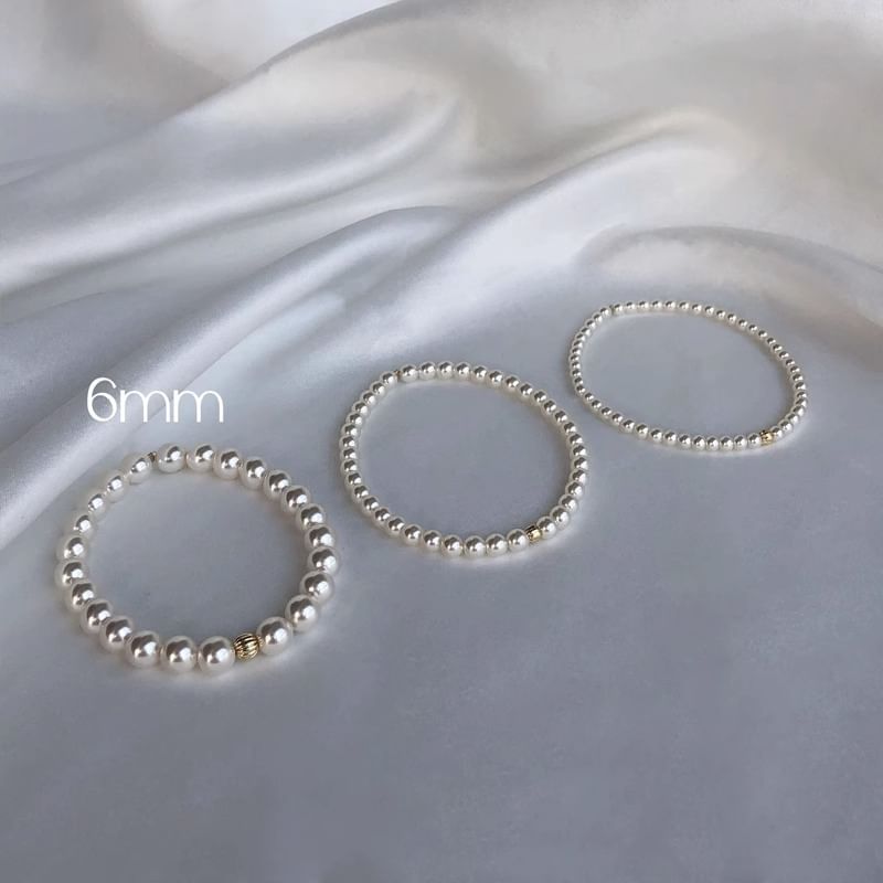 Bracelet en fausses perles