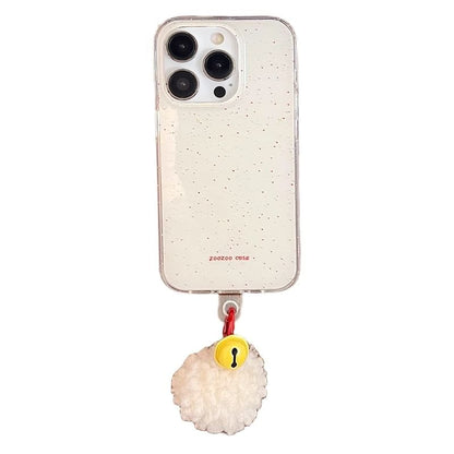 Bell Case Splattered Phone Pom