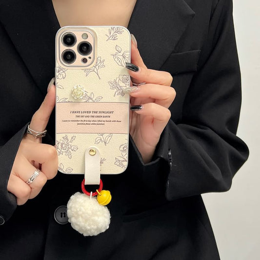 Case Pom Bell Rose Phone