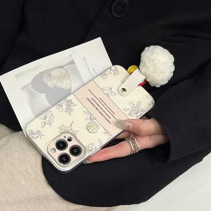 Case Pom Bell Rose Phone