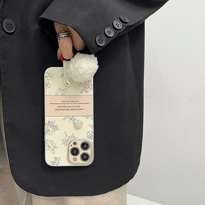 Case Pom Bell Rose Phone