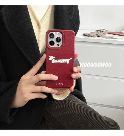 Bell Case Dog Pom Phone