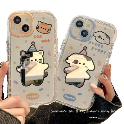 Case Phone Animal Mirrored