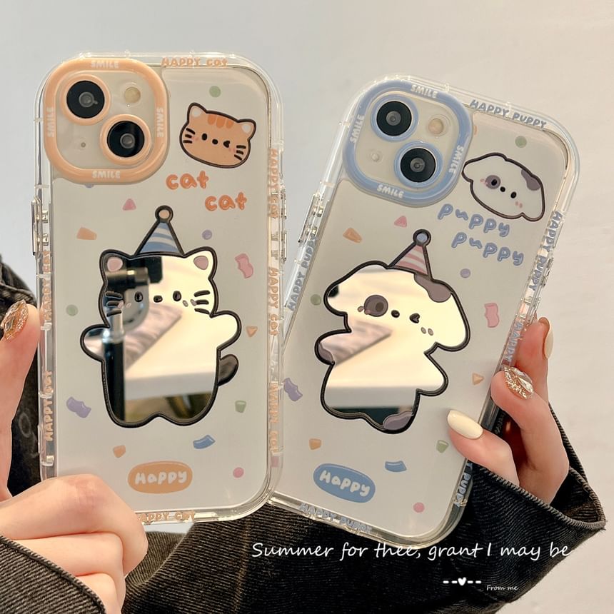 Case Phone Animal Mirrored