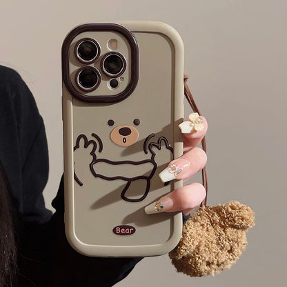 Bear Phone Print Case