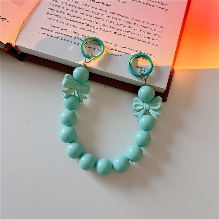 Phone Bow Strap Bead