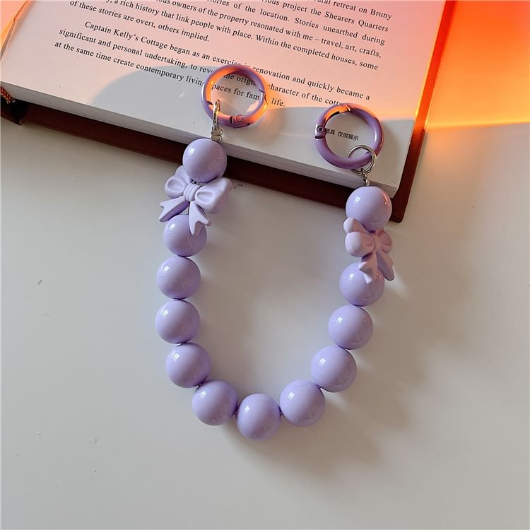 Phone Bow Strap Bead