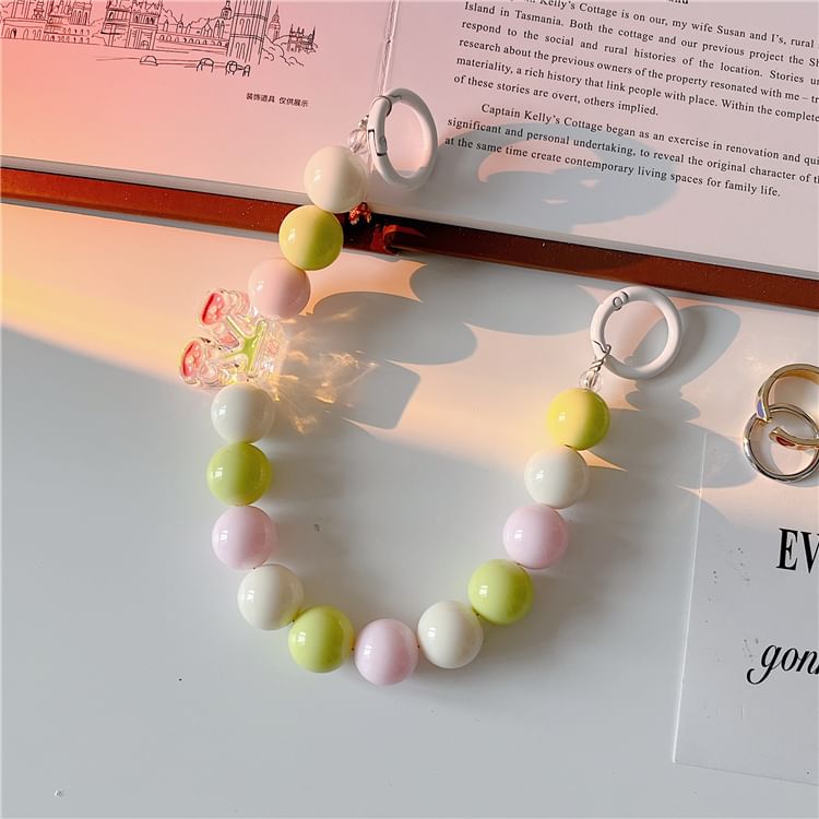 Phone Bow Strap Bead