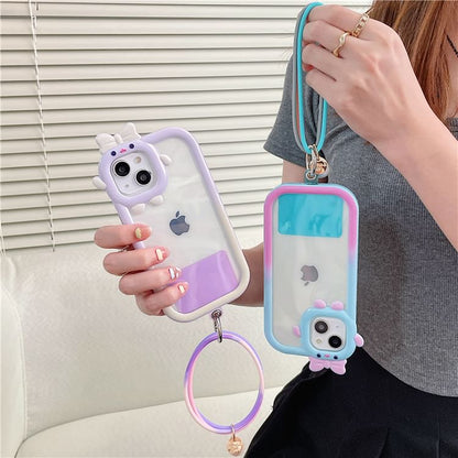 Phone Strap with Hoop Lanyard Pad