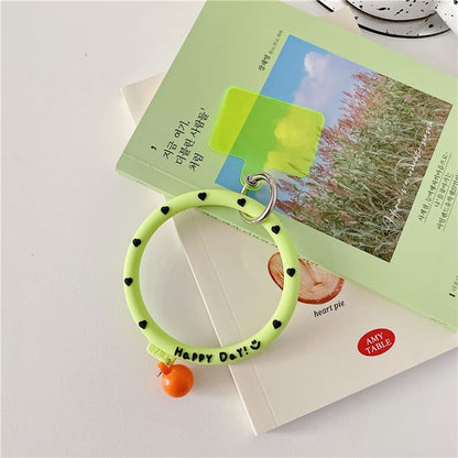 Phone Strap with Hoop Lanyard Pad