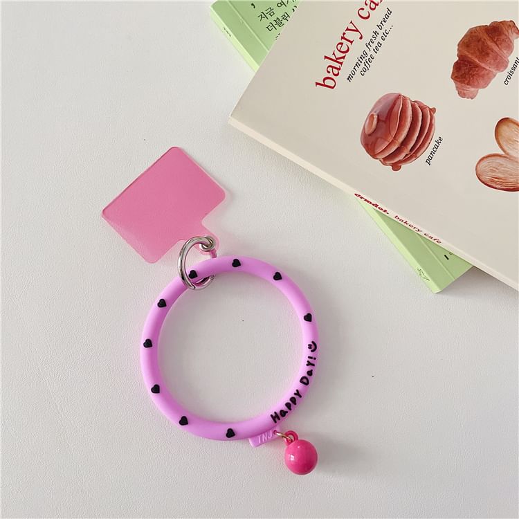 Phone Strap with Hoop Lanyard Pad