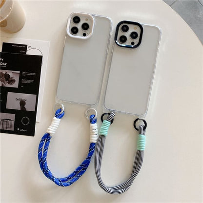 Case Transparent Phone Strap