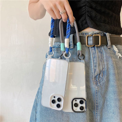 Case Transparent Phone Strap