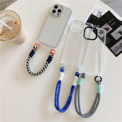 Case Transparent Phone Strap