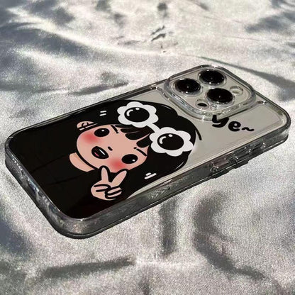 Case Phone Couple Cartoon Matching