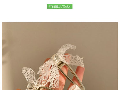 Clip Set Lace Bow / Hair