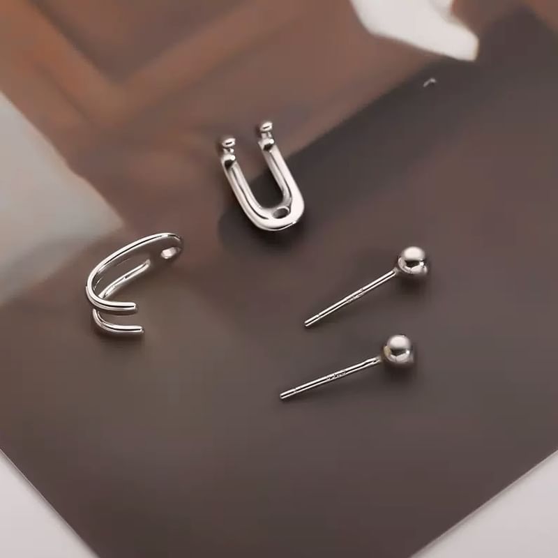 Stud Silver Ear Sterling
