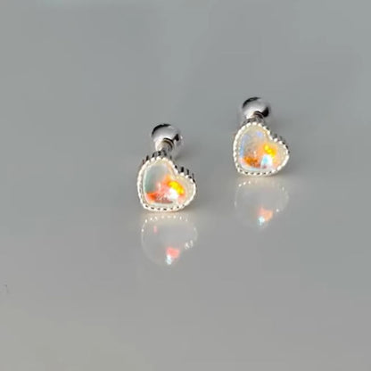 Stud Ear Heart