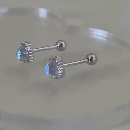 Stud Ear Heart