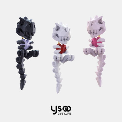 / Ear Dinosaur Earring Clip-On Stud