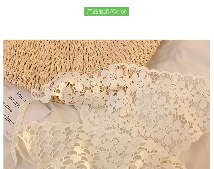 Designs) Lace Head Triangle (Various Scarf