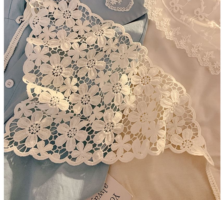 Designs) Lace Head Triangle (Various Scarf
