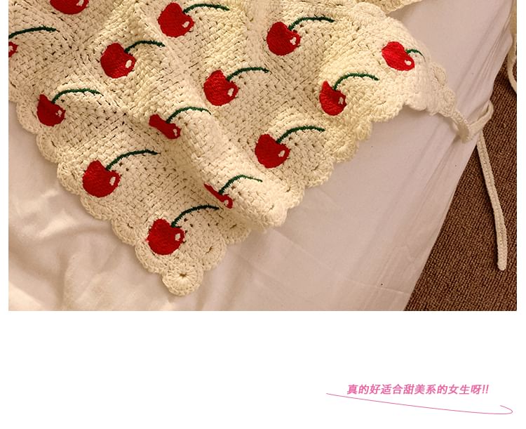 Scarf Head (Various Embroidered Triangle Designs)