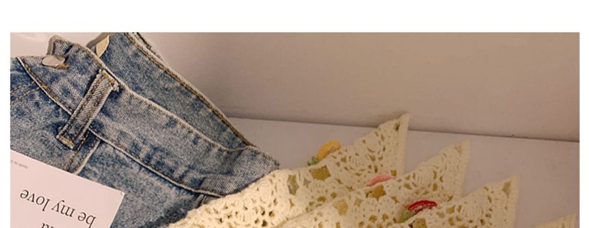 Scarf Head (Various Embroidered Triangle Designs)