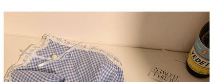 / Trim Scrunchie Set Print Headkerchief Lace