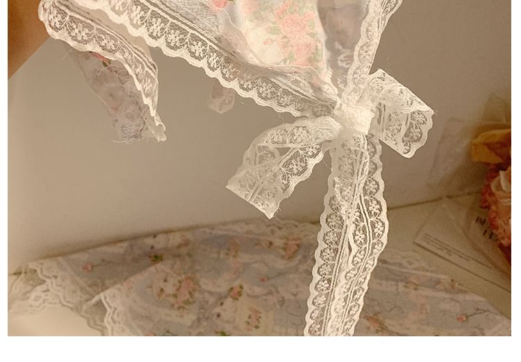 Designs) Trim Headband (Various Print Bandana Lace