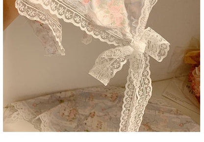 Designs) Trim Headband (Various Print Bandana Lace