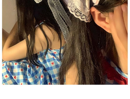 Designs) Trim Headband (Various Print Bandana Lace