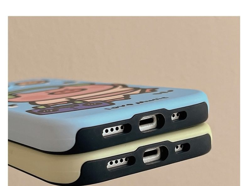 Handyhülle mit Schweinchen