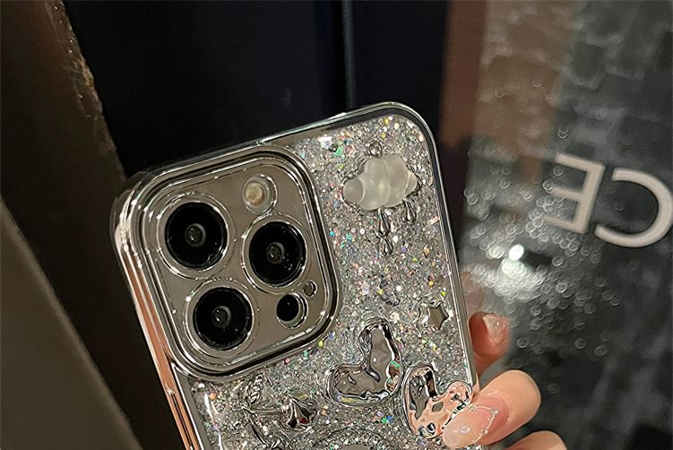 Phone Heart Set Case / Mirrored Strap